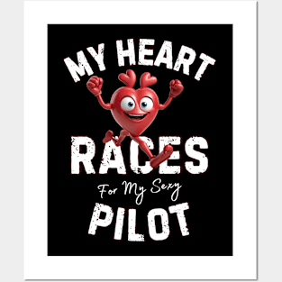 My Heart Races - Pilot Posters and Art